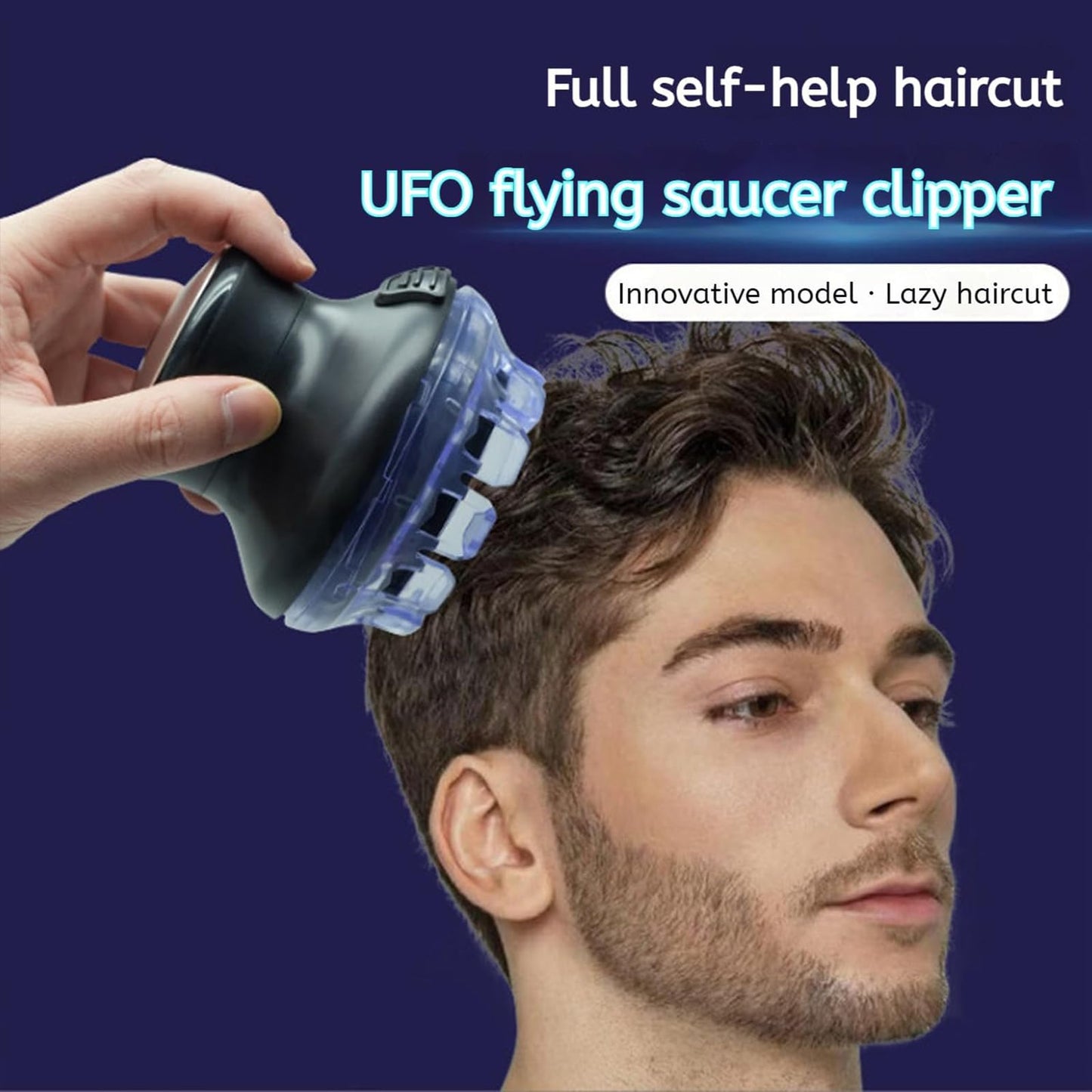 Self-Service Haircut Tool Electric Clippers For Men, Battery Run Time: 60 min
