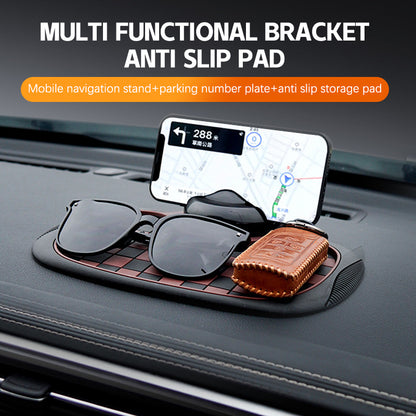 Car Dashboard Mat - 360 Degree Rotating Car Phone Holder