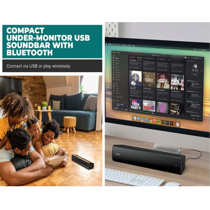Creative Stage Air V2 | Compact USB Soundbar for Gaming & TV